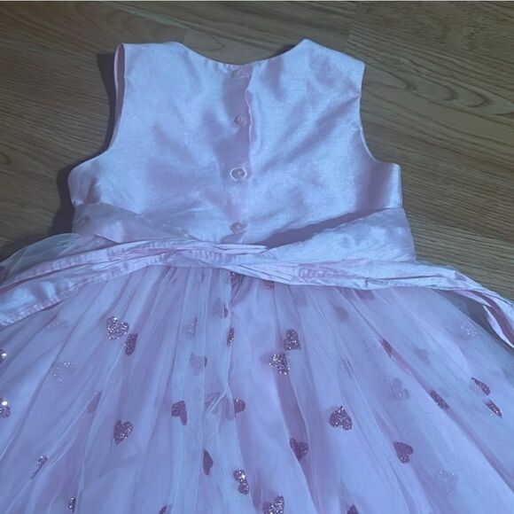 Beautiful marmellata Pink Valentines Day Heart Dress Sz 6 - Picture 3 of 8